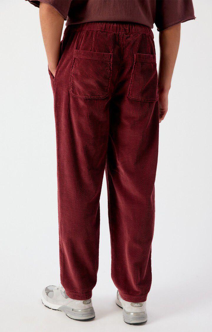 American Vintage Padow Jogginghose Vintage Acerola Herren weinrot